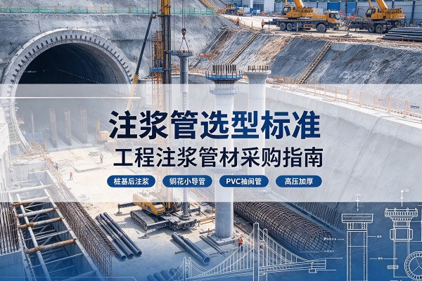 随县注浆管选型标准