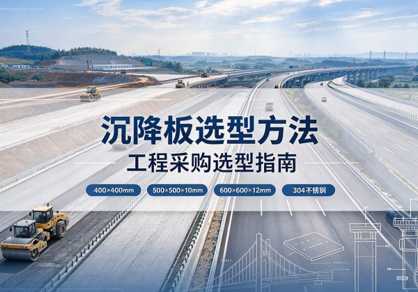 随县沉降板选择方法